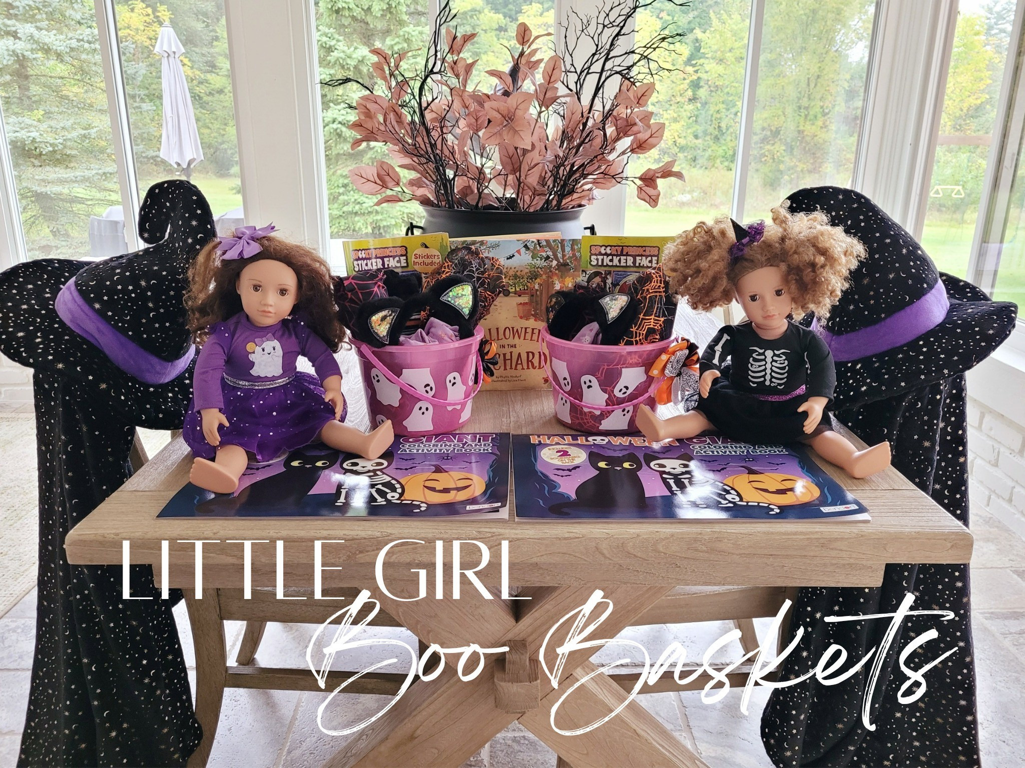 Little Girl Boo Basket ideas for Halloween! Affordable boo Baskets with Halloween doll outfits, Halloween pajamas, witch hat blankets, Halloween headbands and Halloween bows,  treat bag,  treat bucket,  Halloween tutu, Halloween socks and more!

#LTKHalloween #LTKKids #LTKBaby