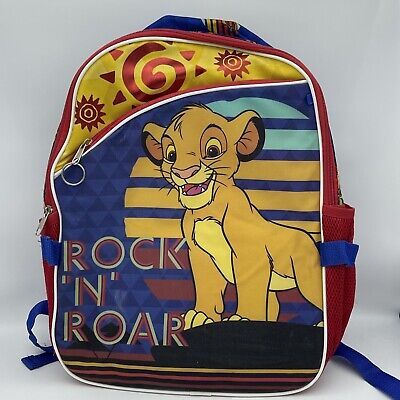 Lion King Vintage Back Pack Rock n Roar Simba Disney 1994  | eBay | eBay US