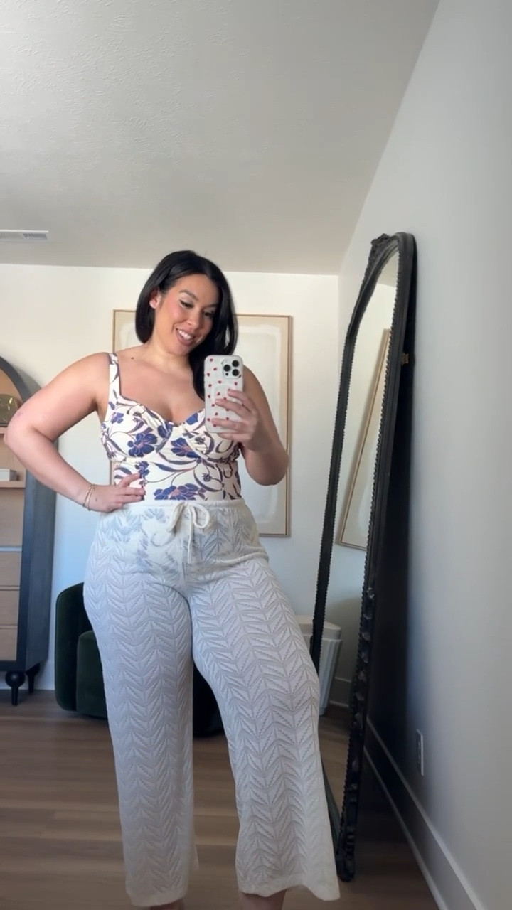 This suit with these knit crochet coverup pants 😍😍 Midsize curvy Cupshe try on haul | Size 16 235 lbs ✨ Spring outfits, resort wear, swimwear, coverups and more! Use code Bon15 15% off over 70USD+  #cupshepartner
-
-
-
Midsize haul, spring finds, midsize spring outfits, dresses, curvy dresses, swimwear, spring break, resortwear, coverups, vacation finds, curvy, Cupshe
@Cupshe 

#LTKSeasonal #LTKMidsize #LTKootd