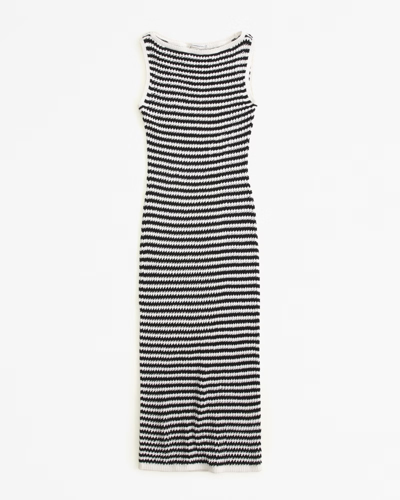 Crochet-Style Maxi Dress Coverup | Abercrombie & Fitch (US)