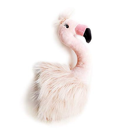 MON AMI Flamingo Stuffed Animal Head Wall Mount, Pink, 7"", Elegant Children?S Bedroom Wall Mount, H | Walmart (US)