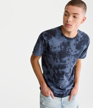 Cloud Tie-Dye Crew Tee | Aeropostale