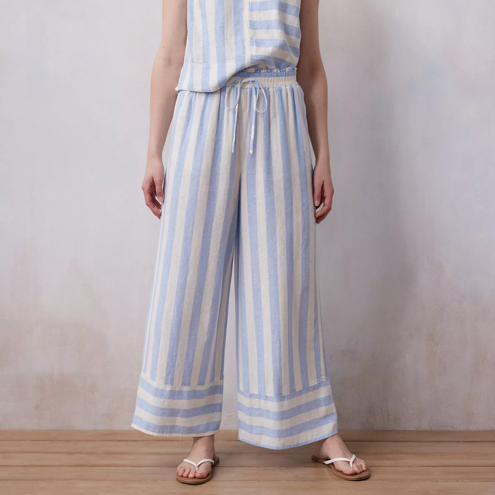 Women's LC Lauren Conrad High Waisted Flowy Wide Leg Pants | Kohl's