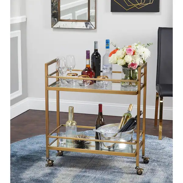 Simple Living Manhattan Bar Cart | Bed Bath & Beyond