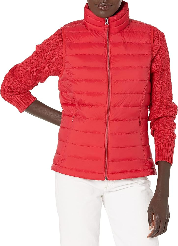 Amazon Essentials Women's Lightweight Water-Resistant Packable Puffer Vest, Amazon Fashion, Winter  | Amazon (US)