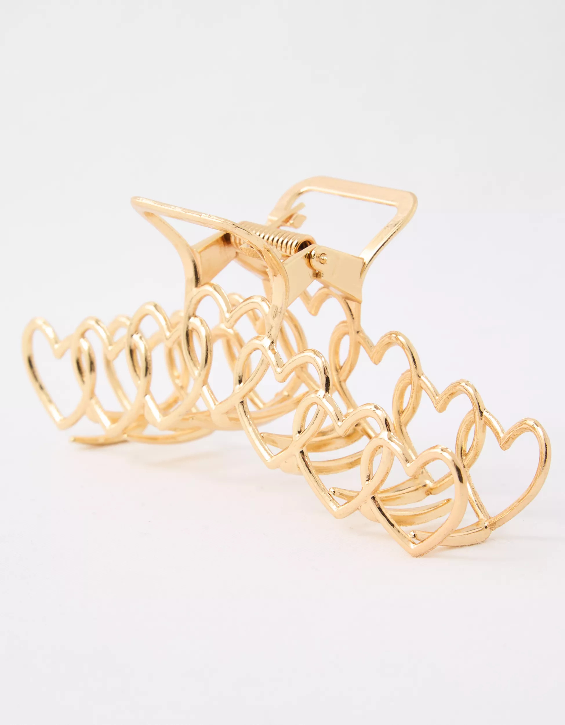 AE Gold Heart Clip | American Eagle Outfitters (US & CA)