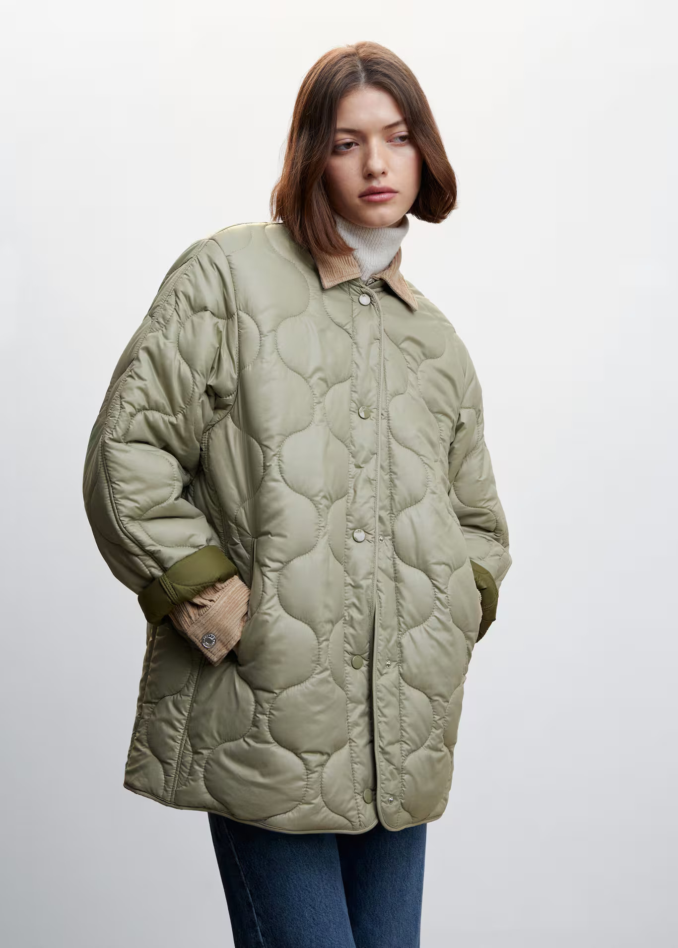 Lightweight quilted anorak | MANGO (US)