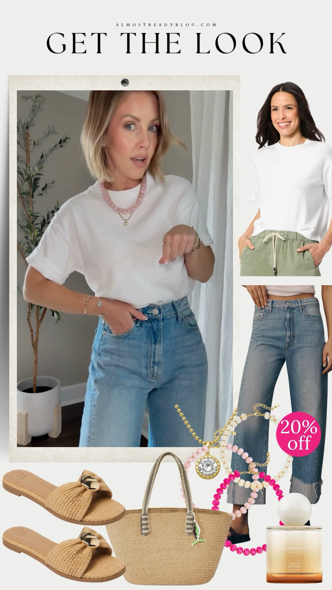 XS Target tee / 24 jeans (a size down for me!) / sandals are true to size and so cute and comfy! Beaded necklace 20% off.

casual outfit, everyday style, mom outfit, casual chic, basic outfit, denim outfit, summer basics, effortless style, coffee run outfit, minimalist fashion

#LTKootd #LTKOver40 #LTKPetite