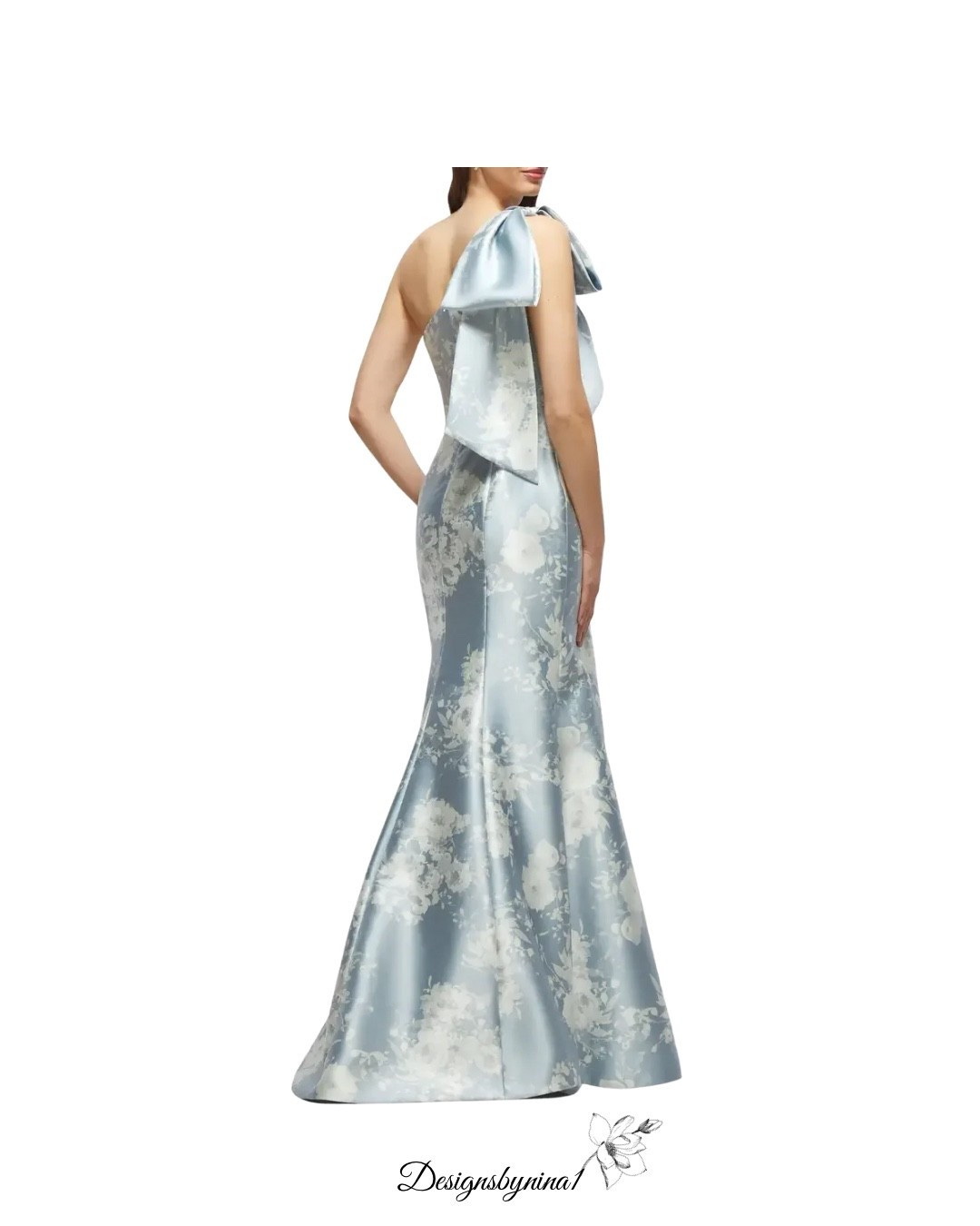 🙌🏼How stunning is this dress?! I love everything about it, the light blue  color, the big bow detail, the pattern🩵. Perfect wedding guest dress for summer! 

Summer Wedding Guest Dress | Light Blue Gown

#LTKMidsize #LTKWedding #LTKOver40 #LTKPetite