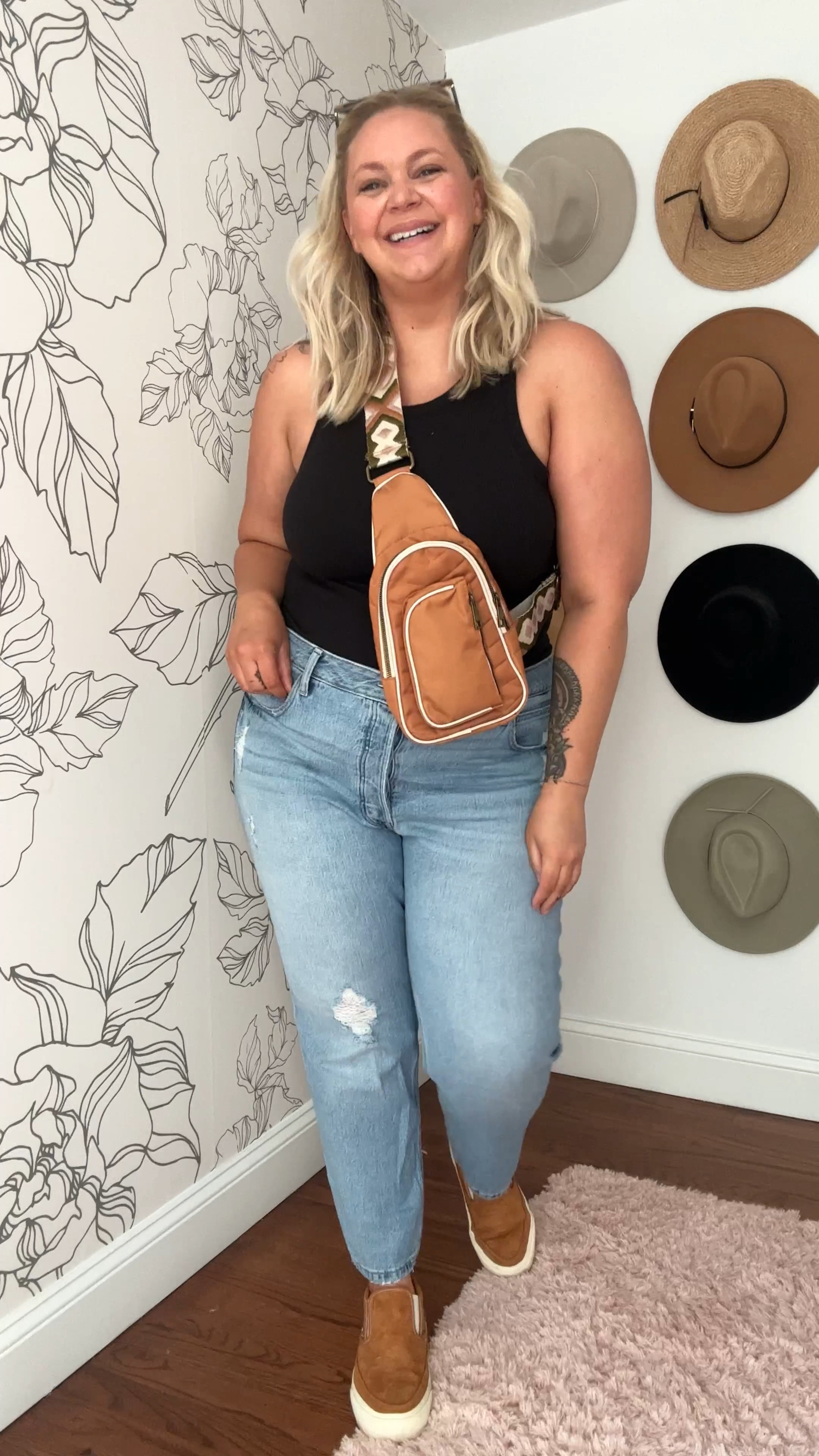 Cool mom fall outfit! 

Top: XXL
Jeans: 20 (run small, size up!)


#LTKSeasonal #LTKunder50 #LTKcurves