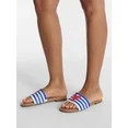 No Boundaries Women's Beaded Slide Sandals | Walmart (US)