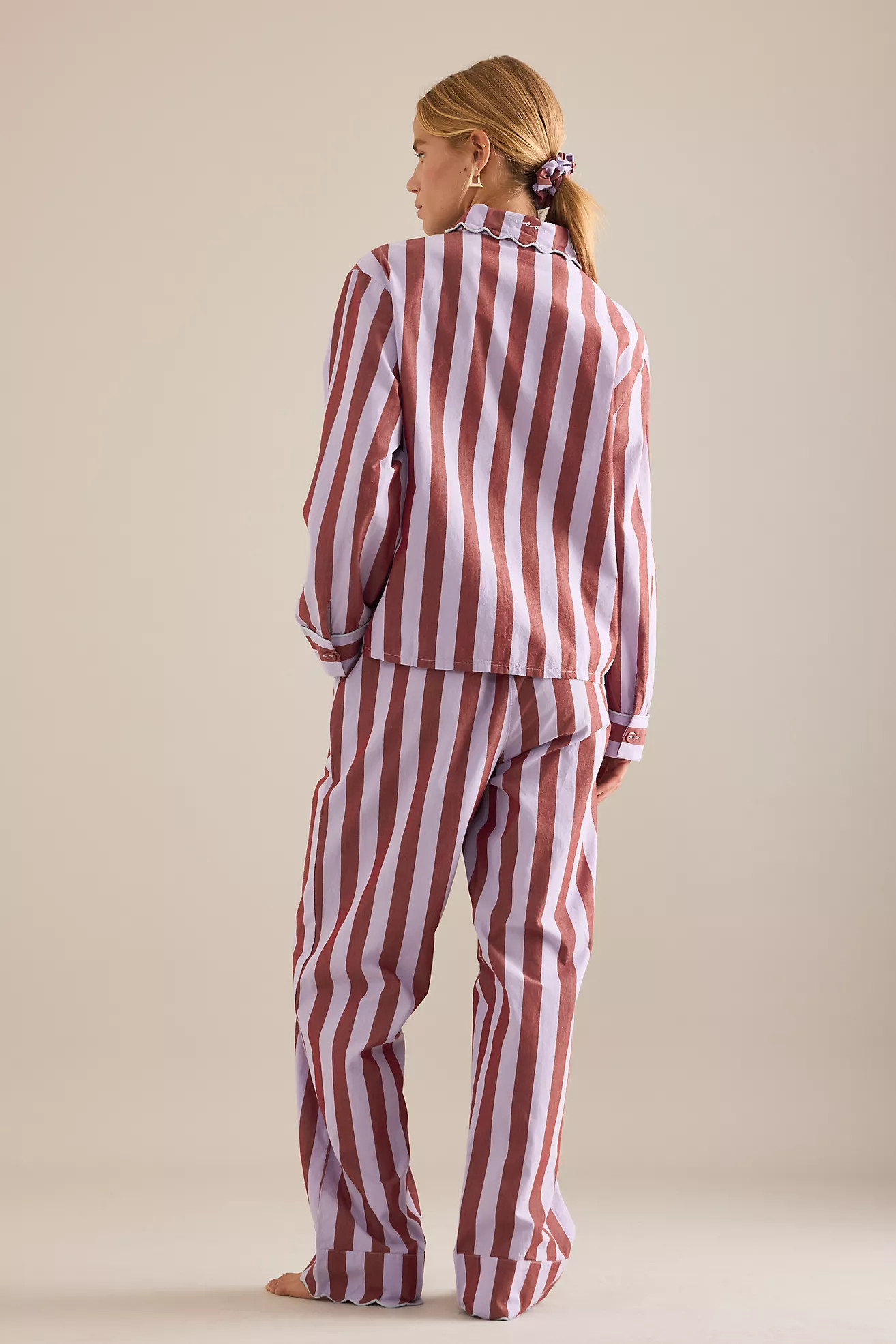 TBCo Striped Long Pyjama Set | Anthropologie (UK)