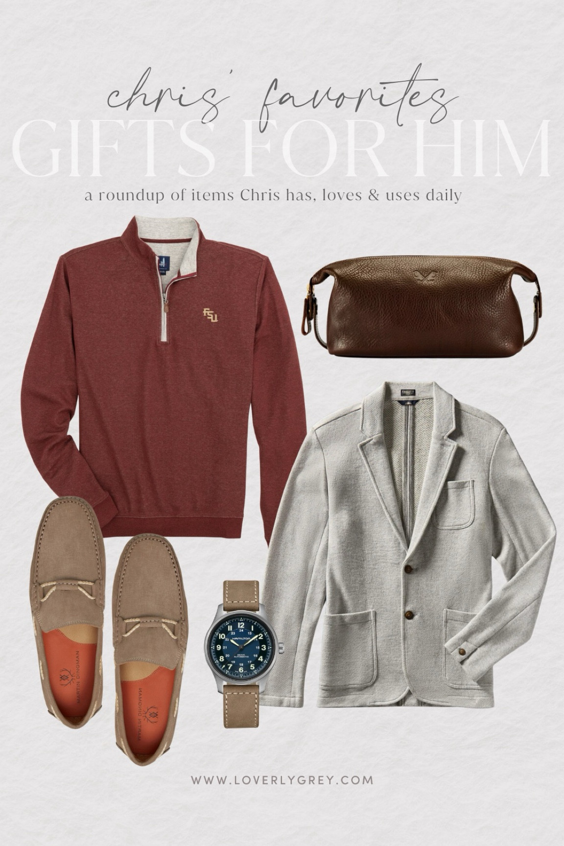 Some of Chris’ favorite pieces! Great gift ideas for men 👏🏼

Loverly Grey, gifts for him 

#LTKGiftGuide #LTKHoliday #LTKMens