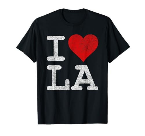 I Love Heart LA Los Angeles California T-Shirt | Amazon (US)