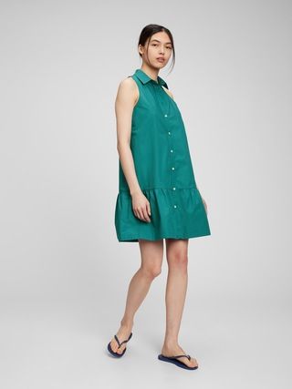 Ruffle Hem Shirt Dress | Gap (US)