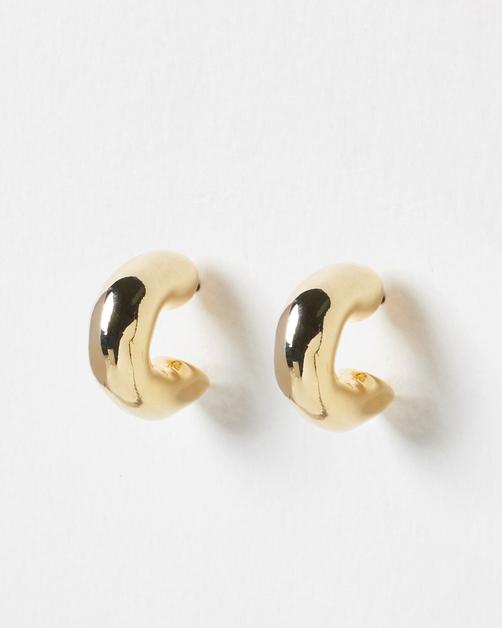 Cari Chunky Mini Hoop Earrings | Oliver Bonas | Oliver Bonas (Global)