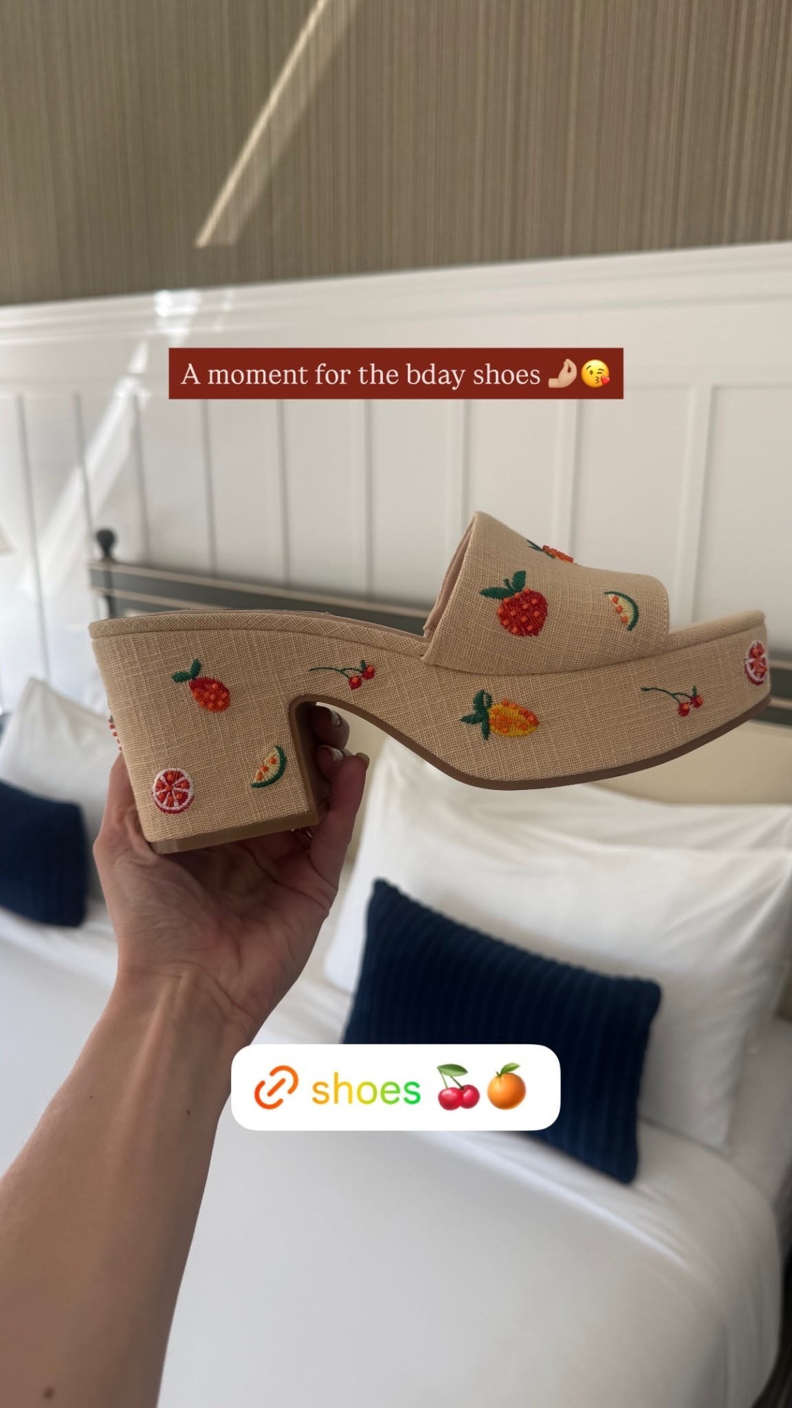 A moment for the bday shoes 🤌🏼😘🍒🍓🍉🍊🍑

#LTKdayinmylife #LTKgrwm #LTKootd