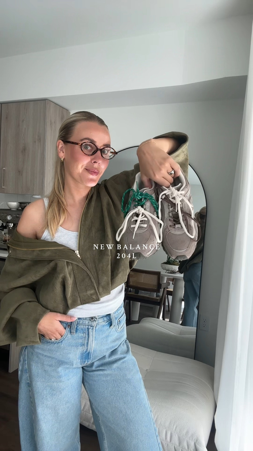 In love with my new balance 🤍👟

#newbalance #newbalance204l #newbalancesuede #miumiudupe 

#LTKSeasonal #LTKShoeCrush #LTKStyleTip