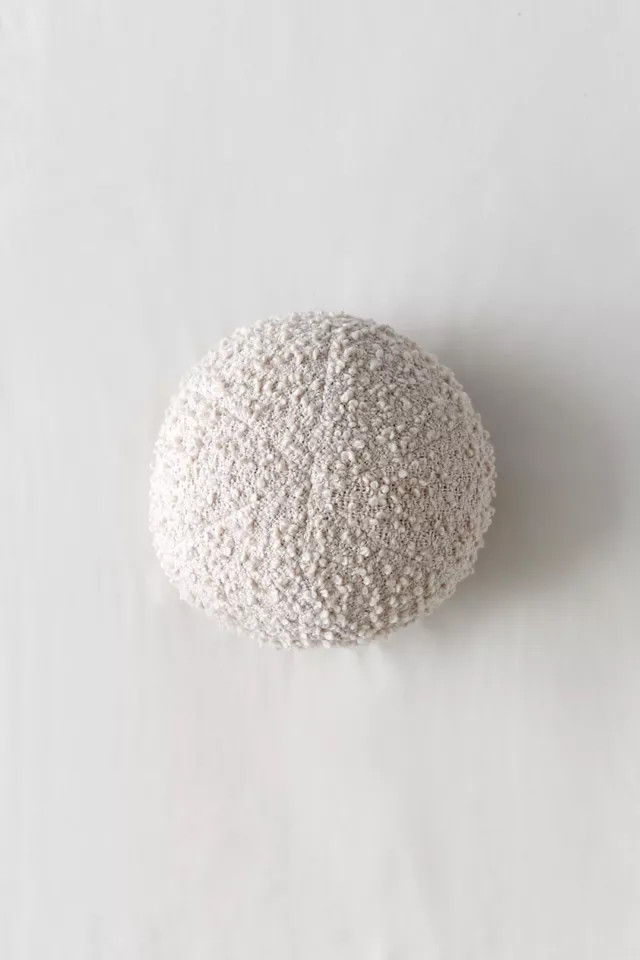 Olsen Boucle Ball Throw Pillow | Urban Outfitters (US and RoW)