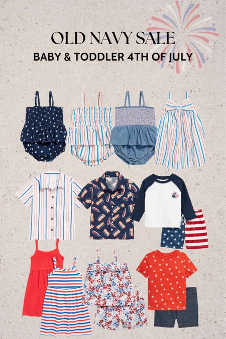 Baby and toddler 4th of July outfits on sale!

#LTKBaby #LTKKids #LTKSaleAlert