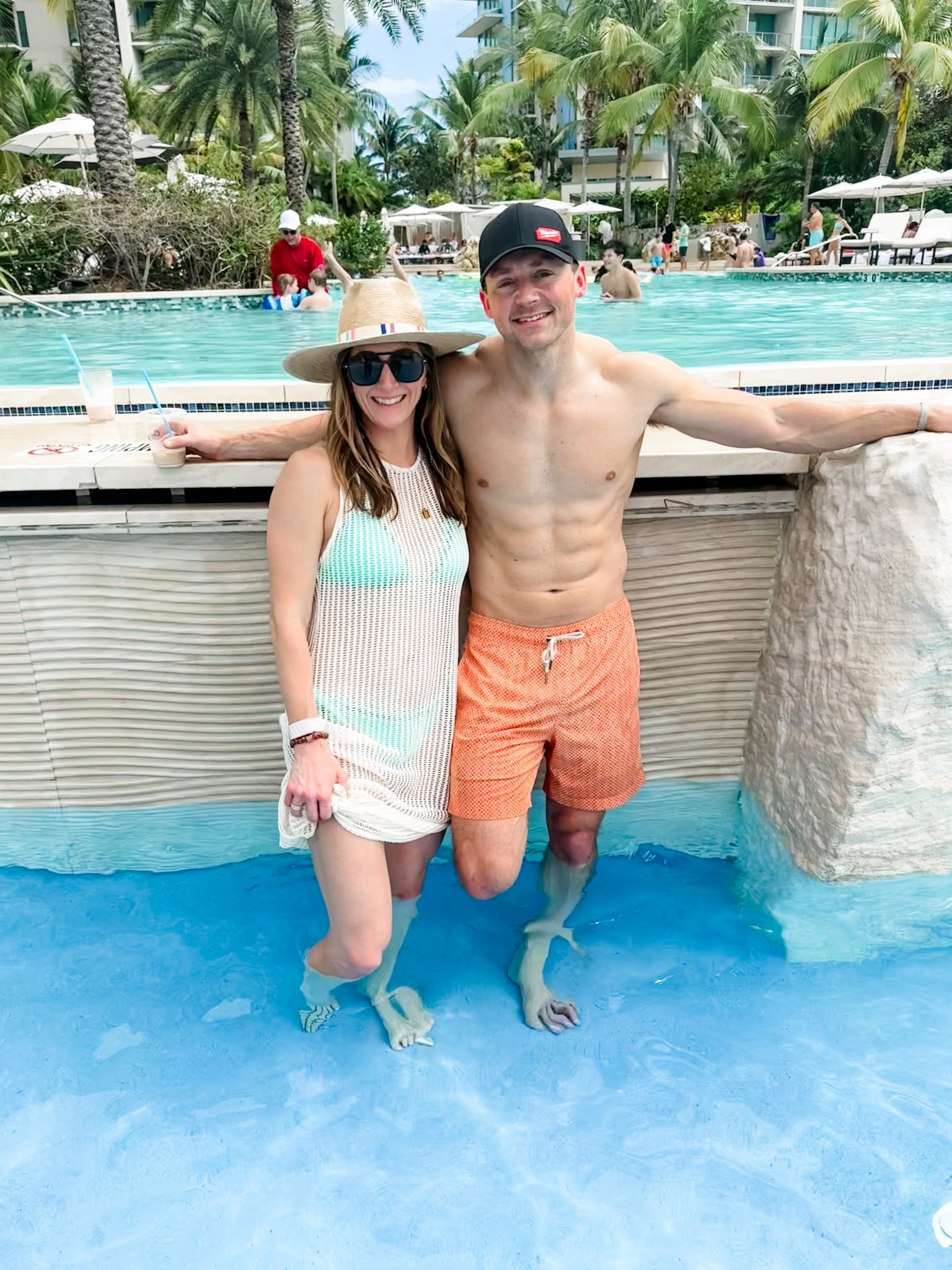 Shop swim wear here

My exact cover up is sold out but linked similar. 

Hat | beach | swim | bikini | trunks | beach | resort | Nordstrom | pool | resort | sunnies | sunglasses | swim suit | coverup 



#LTKMens #LTKTravel #LTKSwim