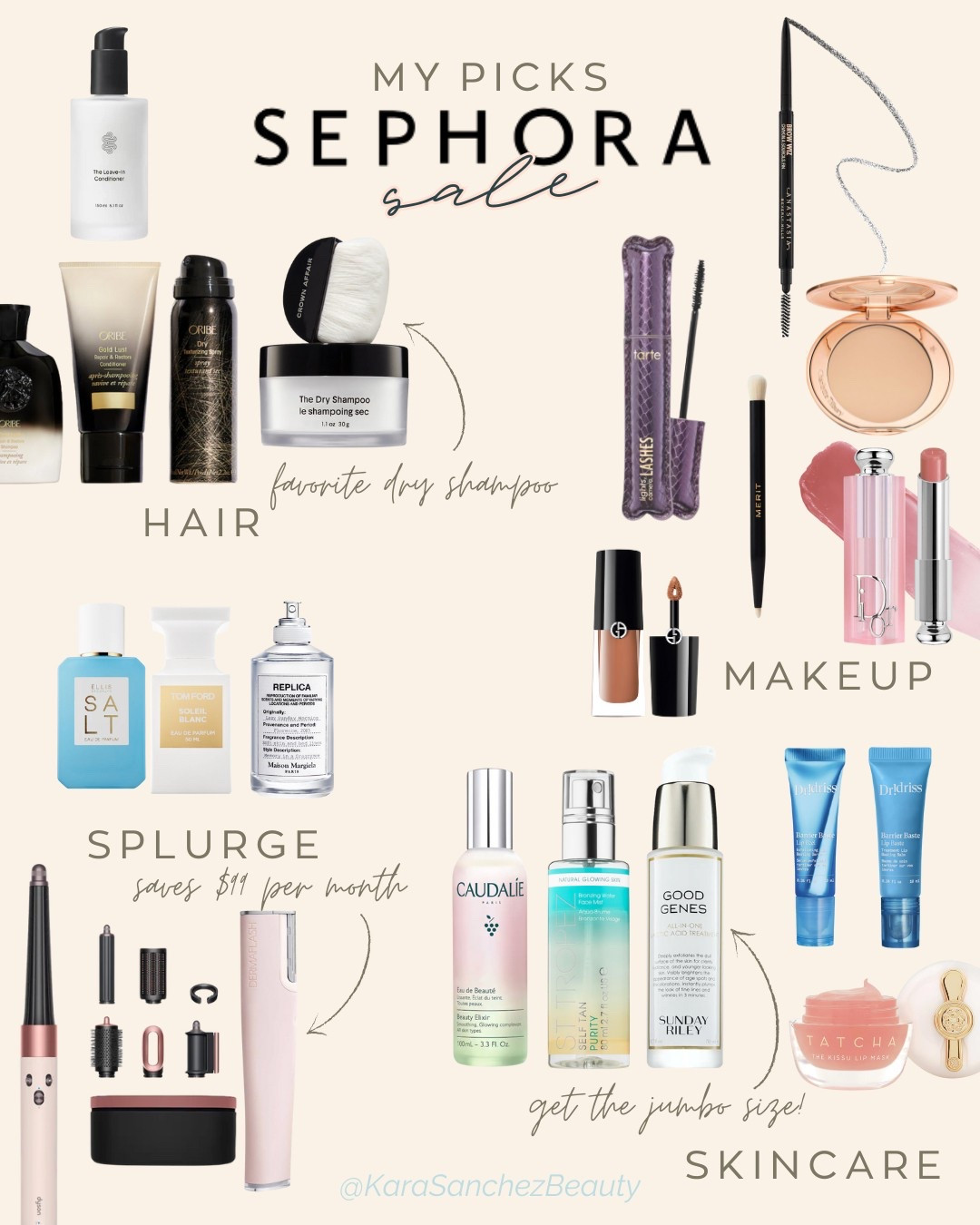 My TOP TIER Sephora Sale picks for 2025. Now is the time to stock up & splurge on these products. For reference, I’m 45 with oily acne prone skin with wavy fine but thick hair who dislikes floral scents. Savings event is 4/4-4/14 

#LTKSaleAlert #LTKBeauty