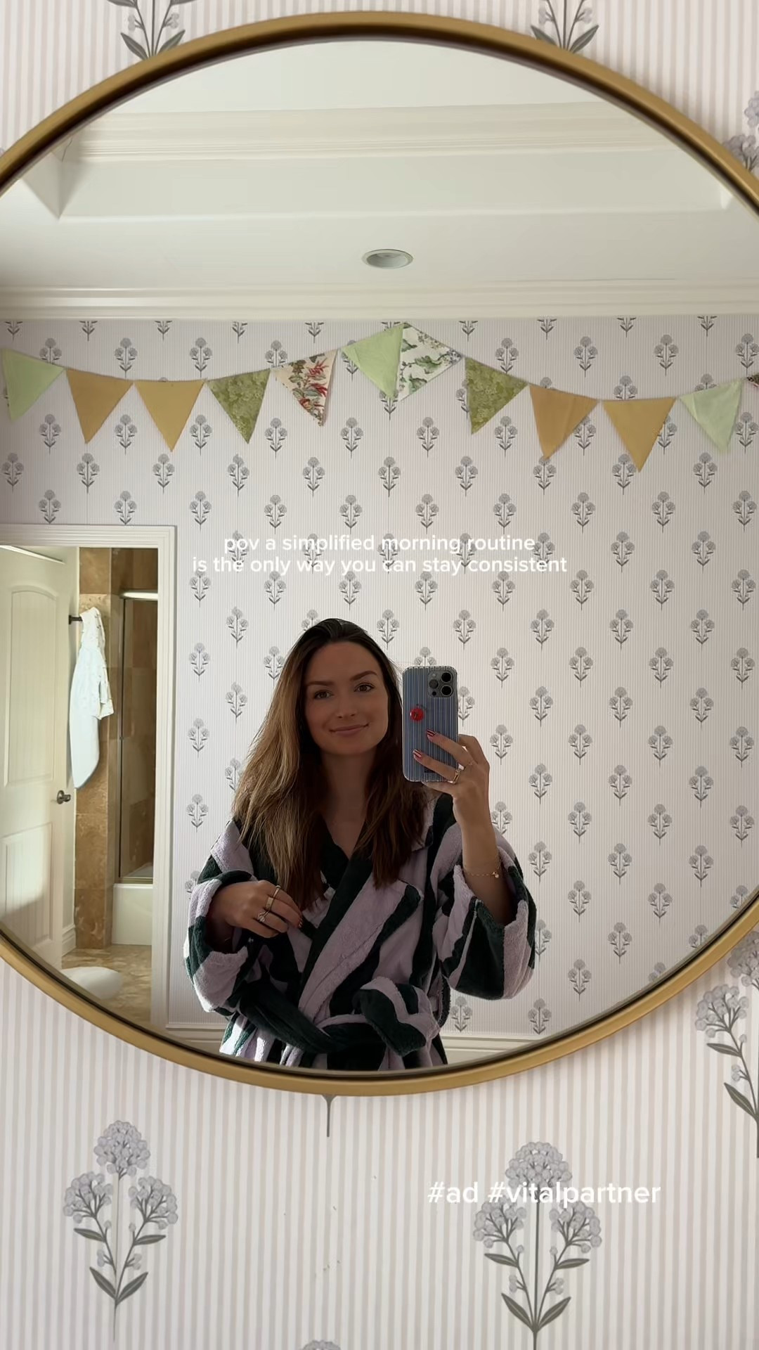 #ad #Vitalpartner a simplified morning routine that makes life easier is the only way I can stay consistent. Having @vitalproteins collagen peptides directly in my @starbucks coffee makes it an easy step to have better hair, skin, and nails. Available now at @target! #TargetPartner #Starbucksathome @Shop.LTK #liketkit #Target