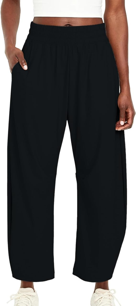 Womens Barrel Hiking Pants Lightweight Quick Dry Wide Leg Pants Baggy Athletic Travel Outdoor Tro... | Amazon (US)