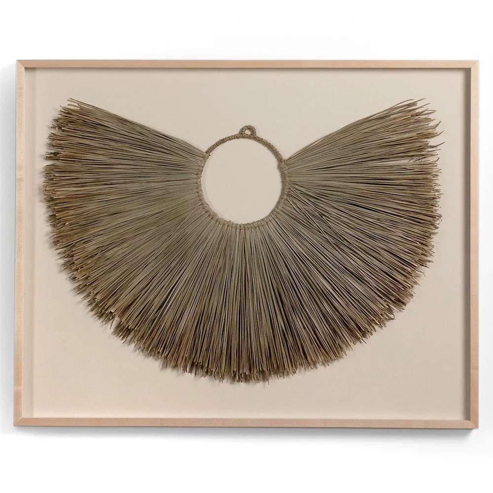 Beda Framed Sea Grass Object Wall  Art by Four Hands at Lumens.com | Lumens