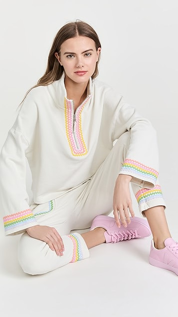 Rainbow Zip Sweatshirt | Shopbop