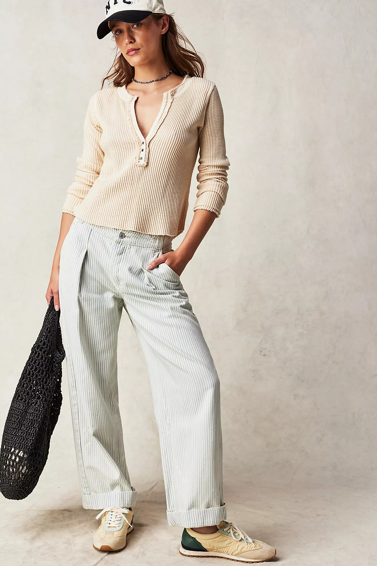 We The Free Aria Low-Rise Trousers | Free People (Global - UK&FR Excluded)