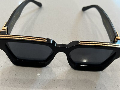 LOUIS VUITTON MILLIONAIRE 1.1 VIRGIL ABLOH SUNGLASSES BLACK Z1156W Original 93 L | eBay UK