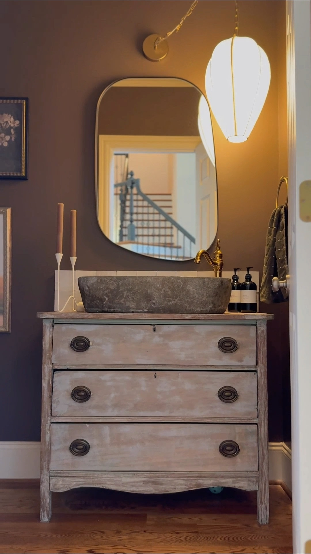 Total transforming quick and easy ✨Powder Room Makeover✨

#LTKHome