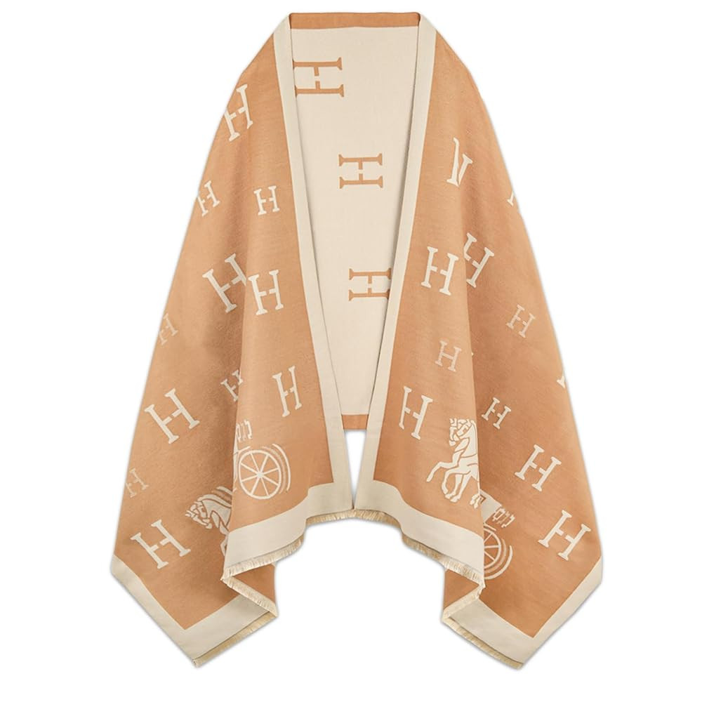 EXTREE Scarfs for Women Pashmina Silky Shawl Wrap for Evening Dressing Blanket Open Front Poncho ... | Amazon (US)