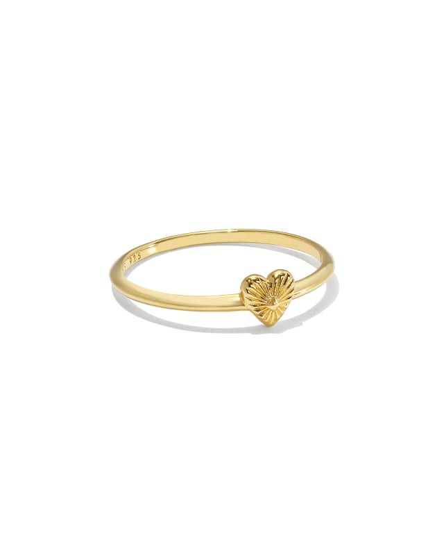 Maia Heartburst Band Ring in 18k Gold Vermeil | Kendra Scott