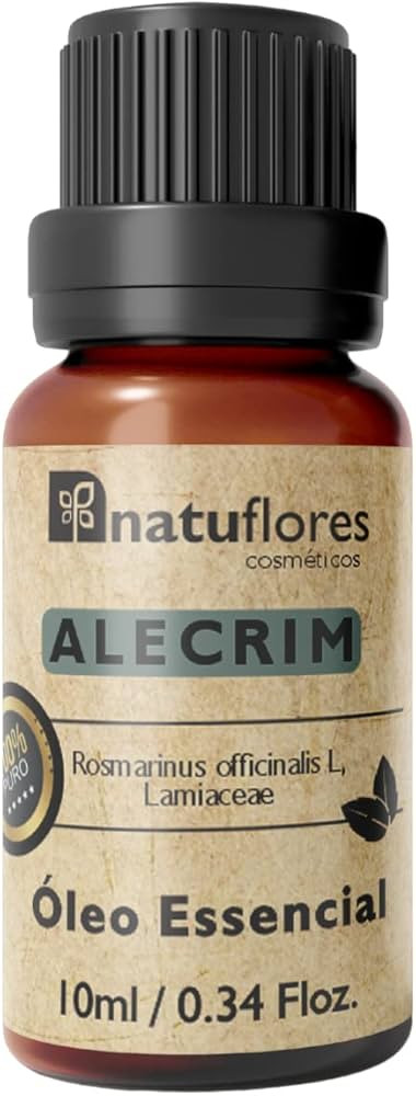 Óleo Essencial de Alecrim Natuflores 100% Puro 10ml | Amazon (BR)
