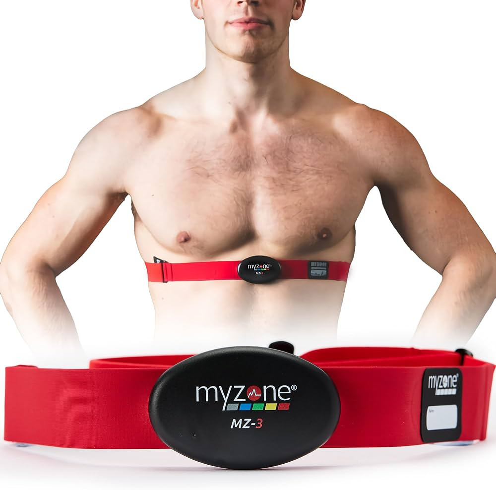 MyZone MZ-3 Physical Activity Chest Strap Heart Rate Monitor | Amazon (US)