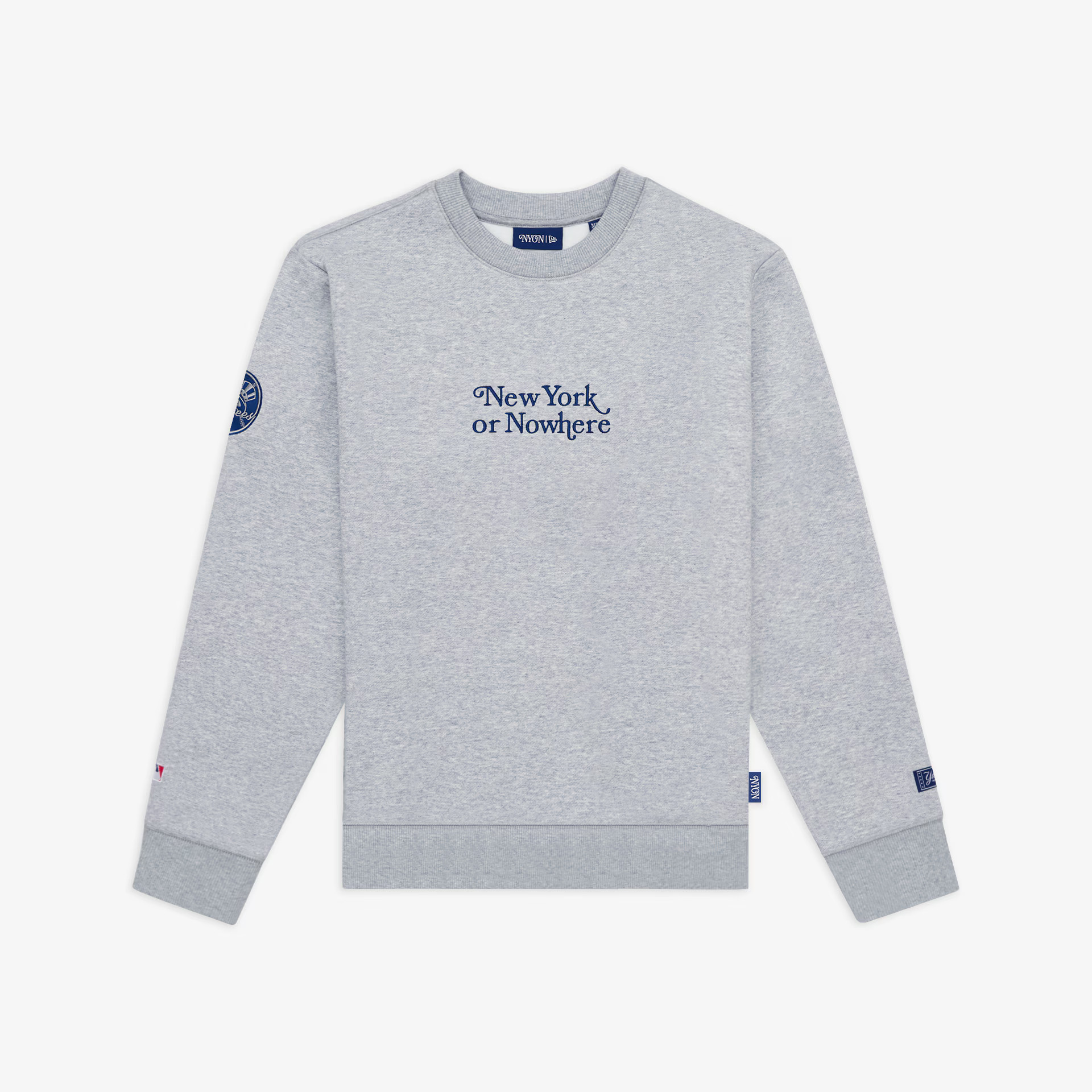 Men's New York Yankees New York or Nowhere x New Era Heather Gray It Will Always Be Sweatshirt | MLB Shop