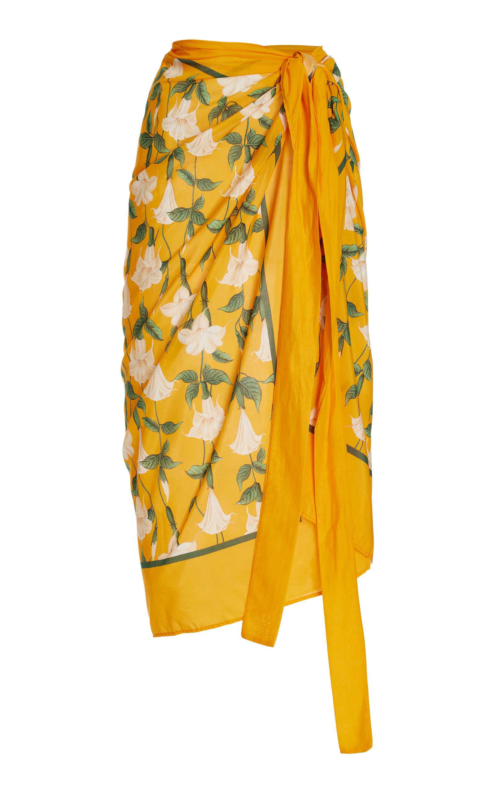 Lavanda Cotton-Silk Pareo | Moda Operandi (Global)