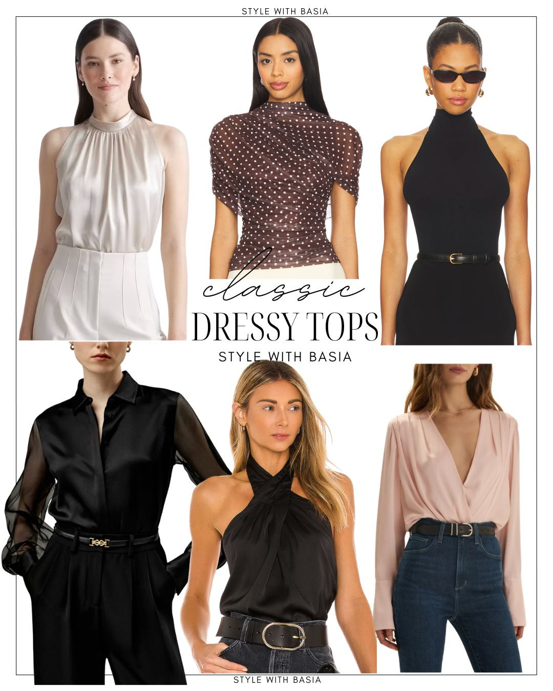 A beautiful dressy top can make getting dressed feel effortless. Whether paired with denim for dinner or trousers for an event, these pieces instantly bring a sense of elegance to even the simplest outfits. 🤍

#ClassicWardrobe #DressyTops #TimelessStyle #ClassicStyle #WardrobeBasics #StyleWithBasia 

 #LTKootd