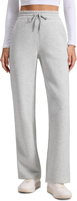 CRZ YOGA Fleece Lined Sweatpants 28"/30"/32" | Amazon (US)