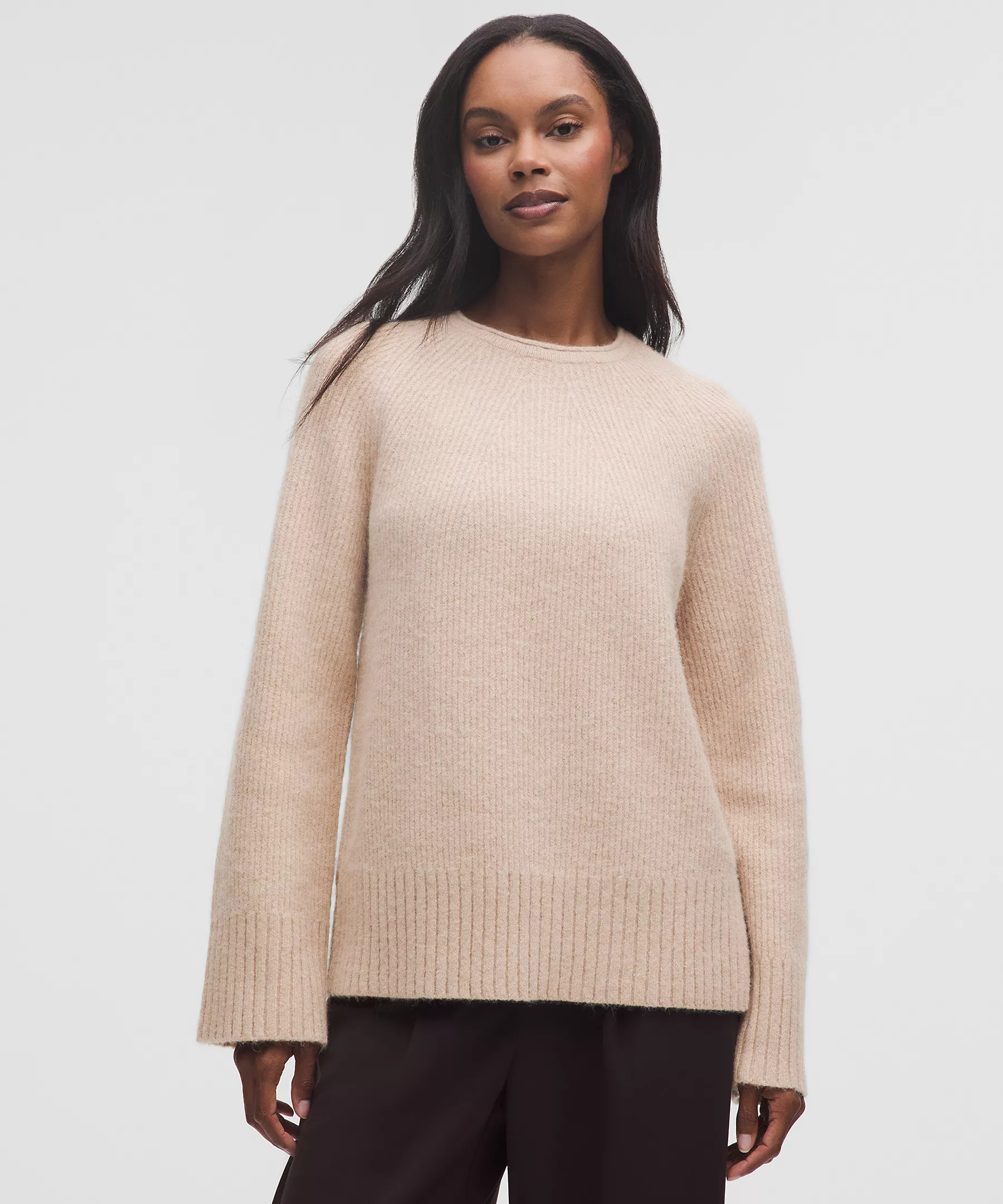Alpaca-Blend Crewneck Sweater | Lululemon (US)