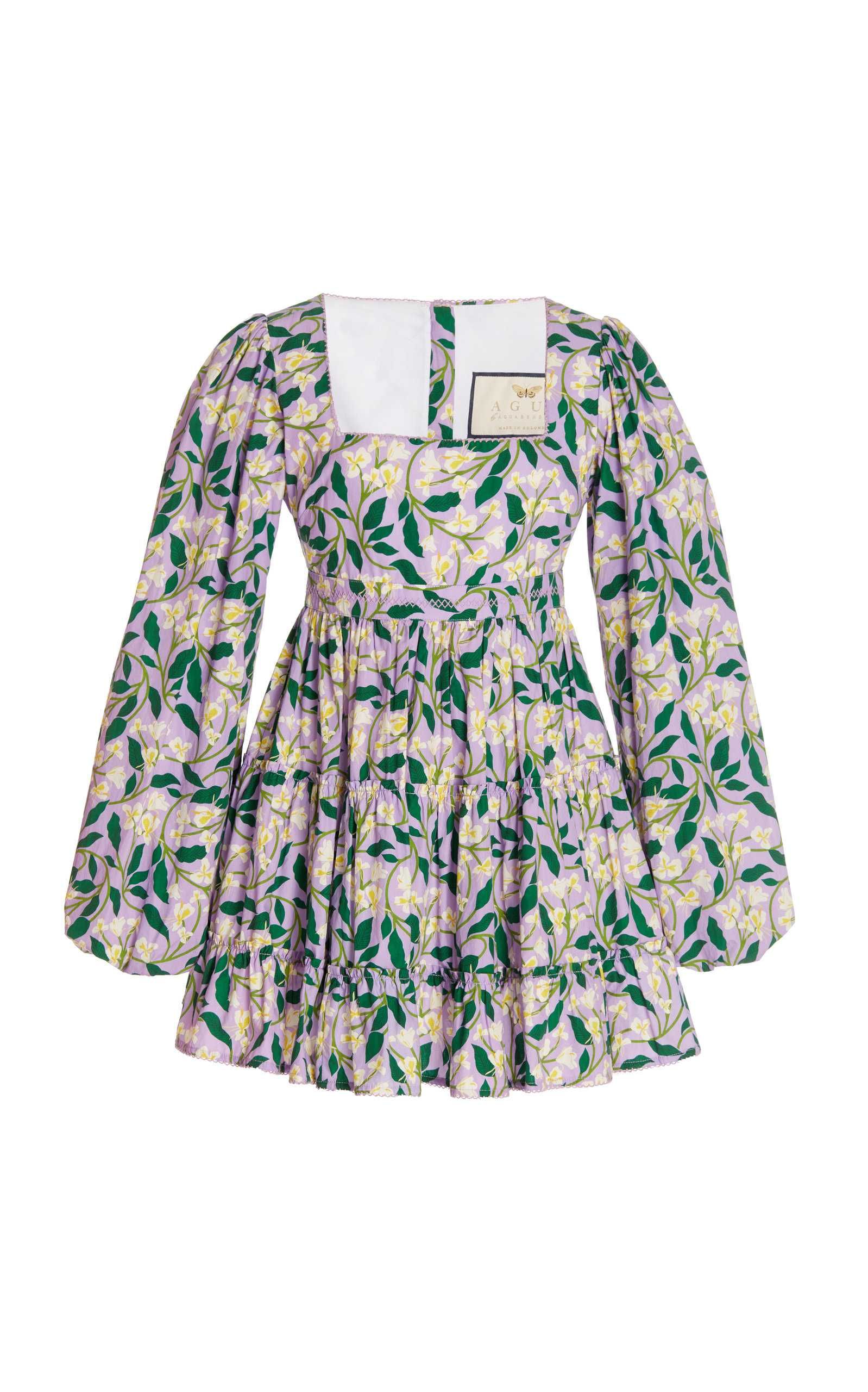Avena Floral Cotton Mini Dress | Moda Operandi (Global)