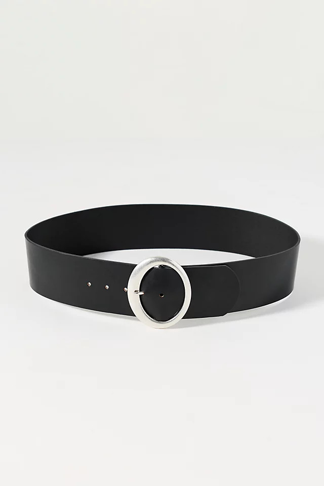 Wide Oval Buckle Belt | Anthropologie (US)