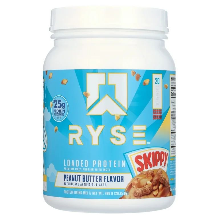 RYSE Loaded Protein Powder, Skippy Peanut Butter, 20 Servings | Walmart (US)