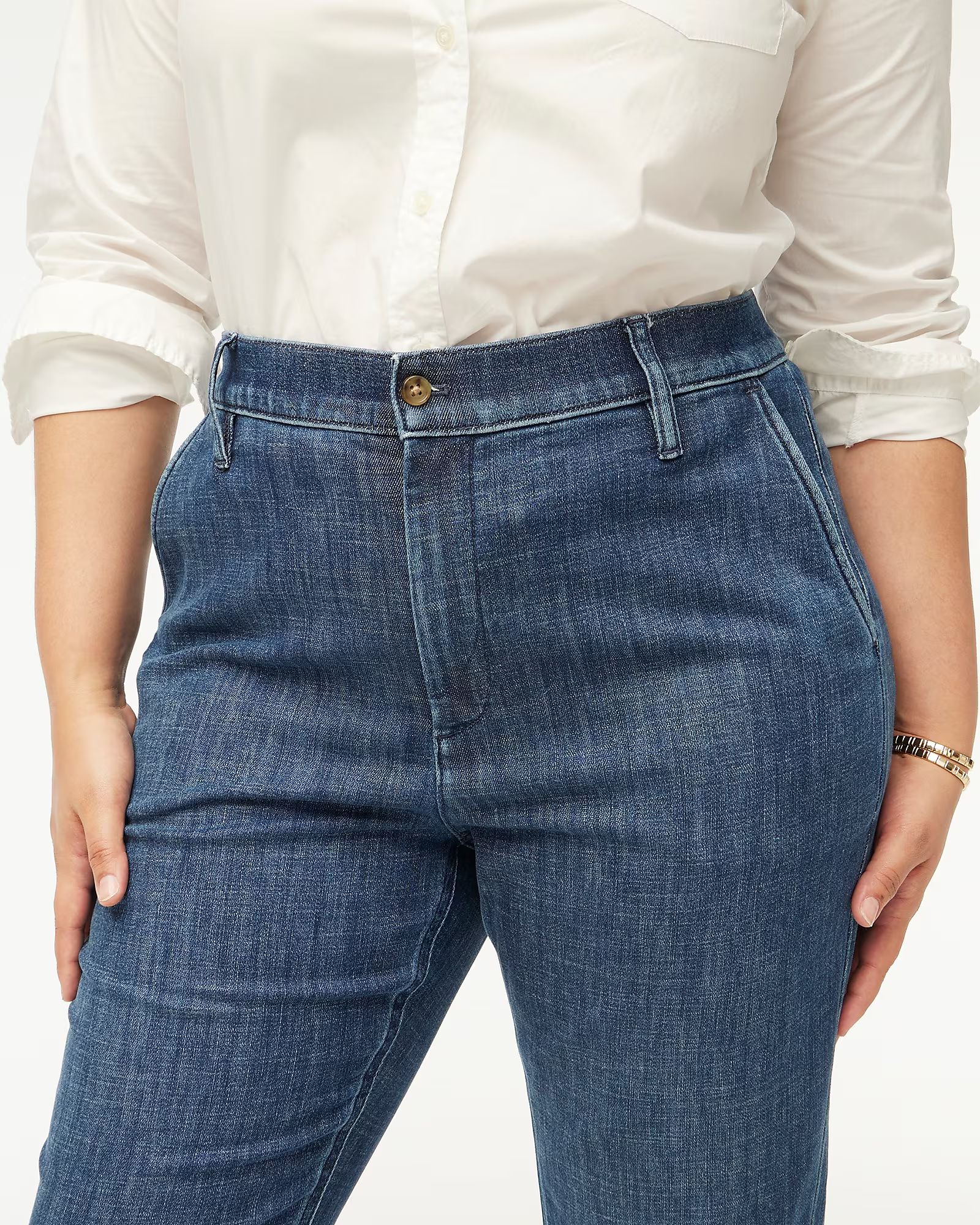 Denim chino pant in all-day stretch | J.Crew Factory