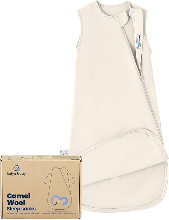 Unisex Sleeping Bag for Babies and Toddlers 0.5 Tog Sleep Sack 6-18 Months, Newborn Sleep Sack, W... | Amazon (US)