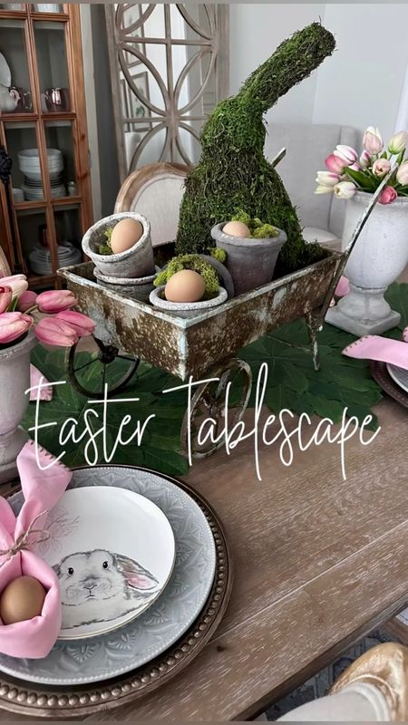 🐰Easter/Spring Tablescape🐰

Dining Room Decor
Spring Decor
Easter Decor
Table Decor
Amazon Home
Bunnies
Bunny Decor

#LTKVideo #LTKhome #LTKstyletip