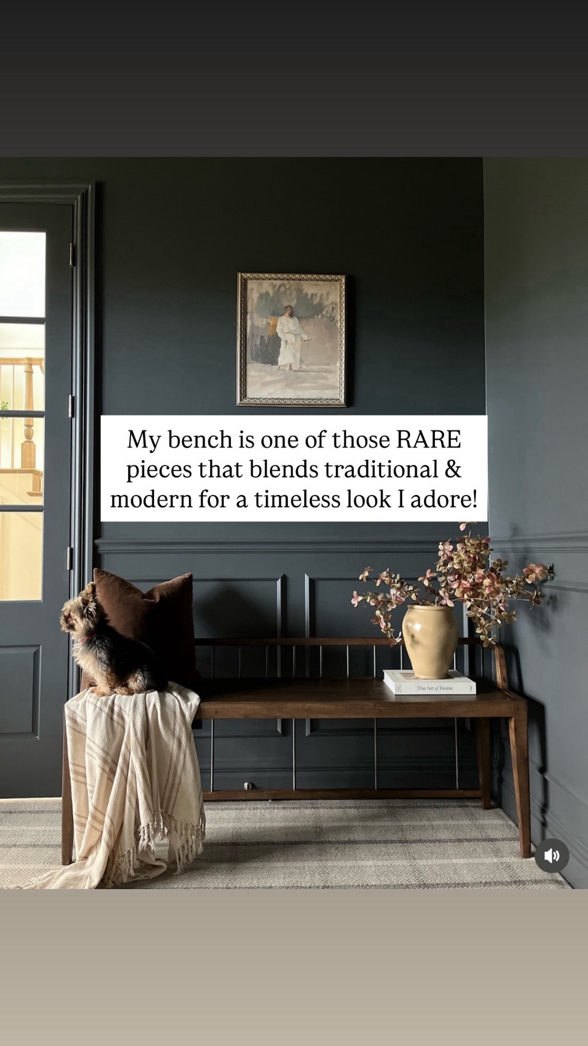 The bench the internet fell in love with.

#bench #wayfair 

Wood bench, entry bench, moody room, furniture, home trends

#LTKStyleTip #LTKHome