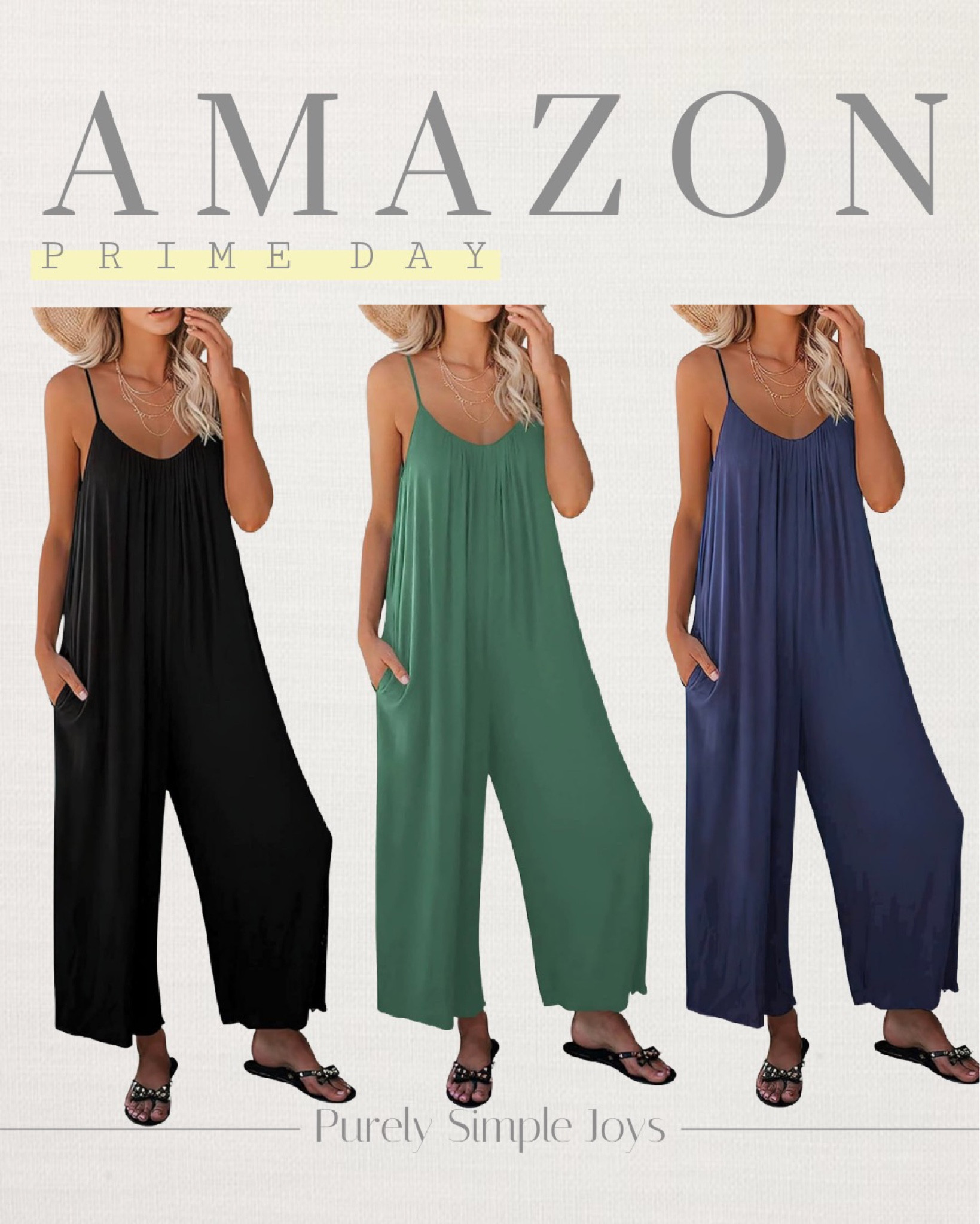 ⭐️ AMAZON PRIME DAY DEAL 
JUMPSUITS 


#LTKunder50 #LTKxPrimeDay #LTKsalealert